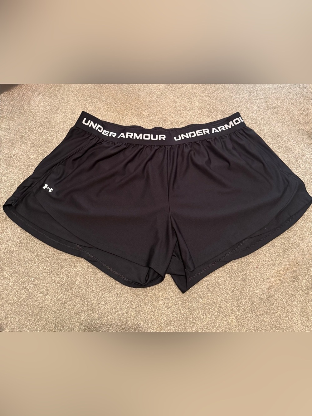 Under Armour Women’s Black Play Up Style Athletic Shorts | Size: 3X